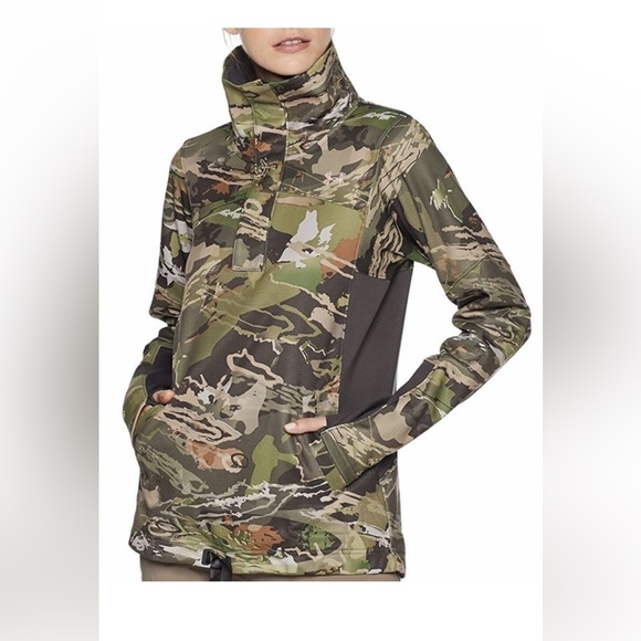 Under Armour Camouflage Jacket with Black Accents - Picture 1 of 6